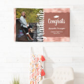 2020年1回フォト卒業パーティーピンク 横断幕 (インサイチュ)