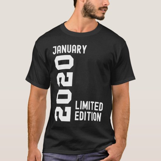 2020年1月ハッピーバースデーパーティー Tシャツ (正面)