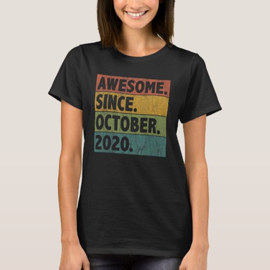 2020年10月2日素晴らし生田以来2歳 Tシャツ (正面)
