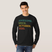 2020年10月2日素晴らし生田以来2歳 Tシャツ (正面フル)