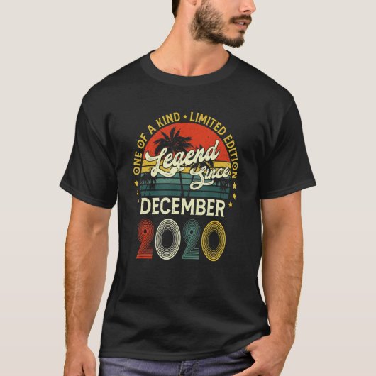 2020年12月以来2回目の誕生日レジェンド Tシャツ (正面)