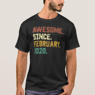 2020年2月素晴らし生後3歳 Tシャツ
