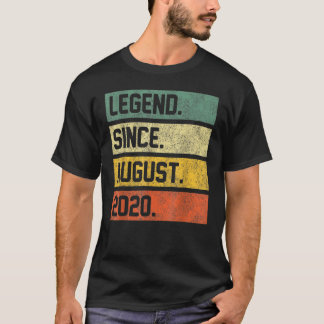 2020年2誕生日威厳がある以来2年の伝説 Tシャツ