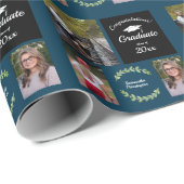 2020年3回フォト卒業パーティー ラッピングペーパー (ロールコーナー)