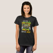 2020年3回目素晴らしの誕生日からレベル3のロック解除G Tシャツ (正面フル)