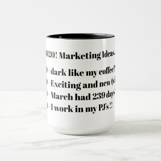 2020年3月239日! マグカップ (中央)