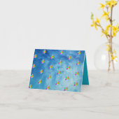 2020年3月 – 自由への欲求 –  カード (黄色い花)