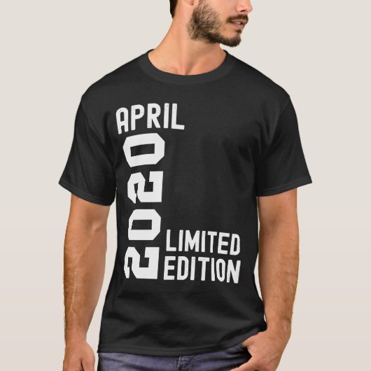 2020年4月ハッピーバースデーパーティー Tシャツ (正面)