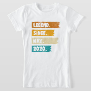 2020年5月以来の伝説 Tシャツ