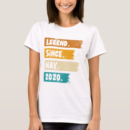 2020年5月以来の伝説 Tシャツ (正面)