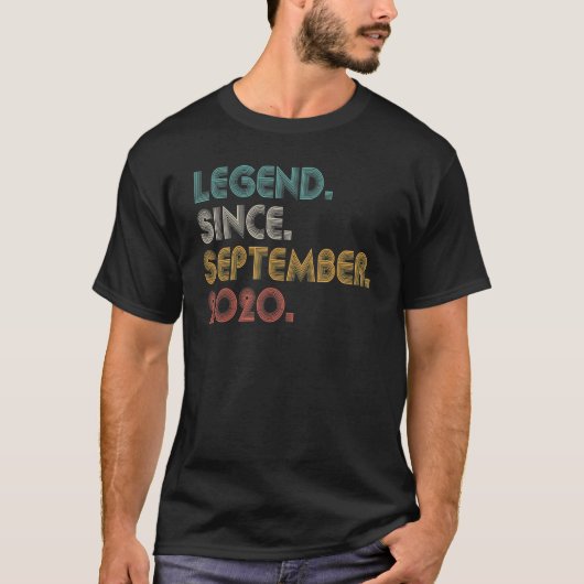 2020年9月2日誕生2歳 Tシャツ (正面)