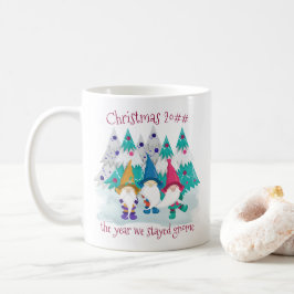 2020年 うちで過ごすクリスマス 楽しいノーム コーヒーマグカップ