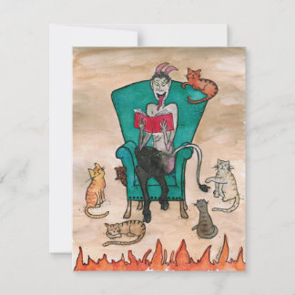 2020年 クランプスと子猫たち ノートカード