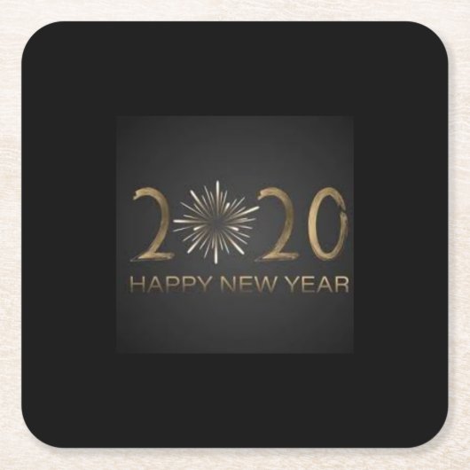 **2020年**コースター スクエアペーパーコースター (正面)