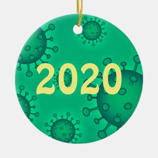 2020年 セラミックオーナメント (正面)