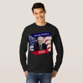 2020年 バーニー・サンダース 大統領選挙 Tシャツ (正面フル)