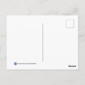 2020年、世界で最も悪い数字と競争 ポストカード (裏面)