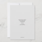 2020年 resilient 卒業生のためのセリフ卒業メッセージ 招待状 (裏面)