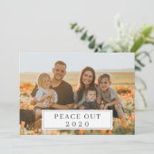 2020年COVIDのおもしろい新年を迎える シーズンカード (スタンド正面)