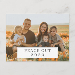 2020年COVIDのおもしろい新年を迎える シーズンポストカード