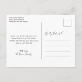 2020年COVIDのおもしろい新年を迎える シーズンポストカード (裏面)