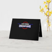 2020年LAベースボールワールドチャンピオン カード (黄色い花)