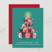 2020年RUFF YEAR DOG CHRISTMAS Tree (正面/裏面)