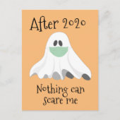 2020後は何も私を怖がらせることはできない幽霊 ポストカード (正面)