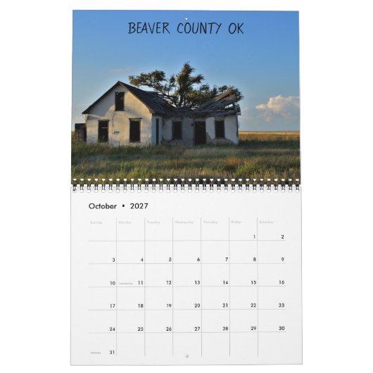 2020忘れ年 カレンダー (10月 2027)