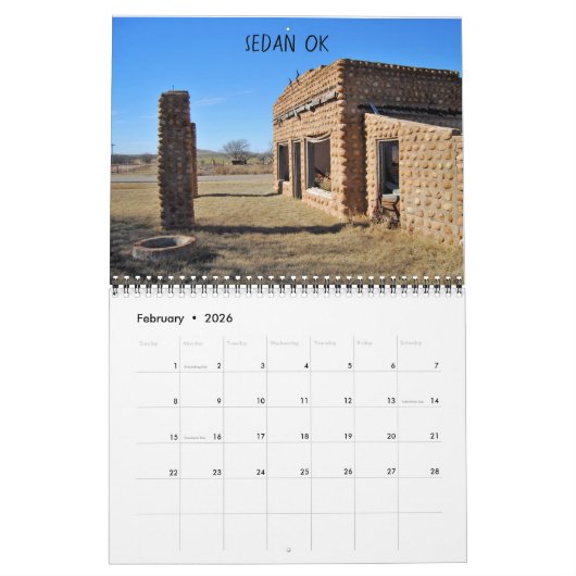 2020忘れ年 カレンダー (2月 2026)