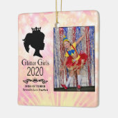 2020恋しく思年10月クリスマスツリー セラミックオーナメント (左)