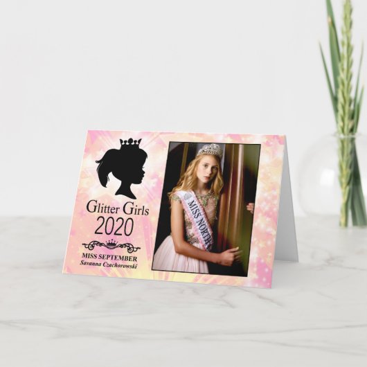 2020恋しく思年9月 カード (正面)