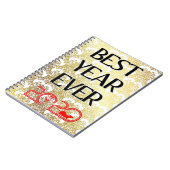 2020最高の年のラット手帳日記 ノートブック (左側)