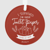 2020生き延び年のト素晴らしイレ紙危機 オーナメント (裏面)
