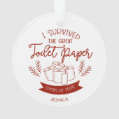 2020生き延び年のト素晴らしイレ紙危機 オーナメント (裏面)