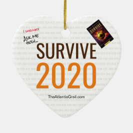 2020生き延び年アトランティス·グレイル セラミックオーナメント