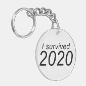 「2020生き延び年」 キーホルダー (正面左)