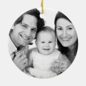 2020生き延び年!検疫おもしろい写真金ゴールド セラミックオーナメント (裏面)