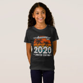 2020生まれ年以降2020年限定版レトロ素晴らし Tシャツ (正面フル)
