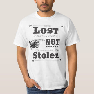 2020盗難失ったなしTシャツ Tシャツ