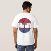 2020祈年神と国の十字架の投票 Tシャツ (裏面フル)