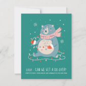 2020私たちはDoover Bearのクリスマスを得るおもしろいことができる (正面)