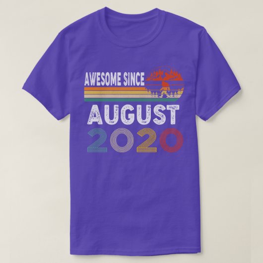 2020素晴らし年以威厳がある降 Tシャツ (デザイン正面)