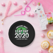 2020素晴らし年閏年日以後2月29誕生日 ペーパープレート (パーティー)