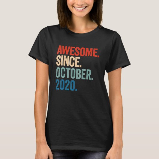 2020素晴らし年10月2日2年 Tシャツ (正面)