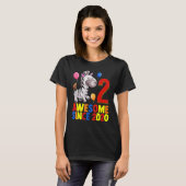 2020素晴らし年2回目の誕生日ゼブラカラフルさん Tシャツ (正面フル)