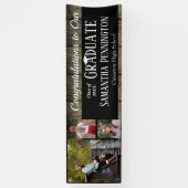 2020素朴年フォトコラージュの木材卒業講座 横断幕 (縦)