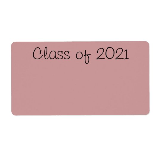 20201年クラス ラベル (正面)