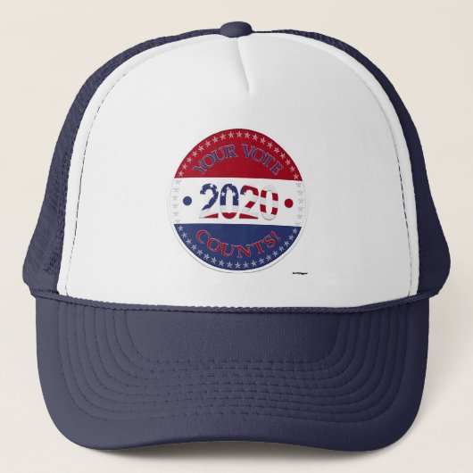 2020 あなたの票は大切 キャップ (正面)