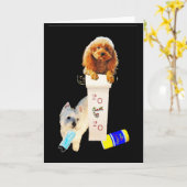 「2020」の喜びを描いた折り畳まれたグリーティングカード カード (黄色い花)